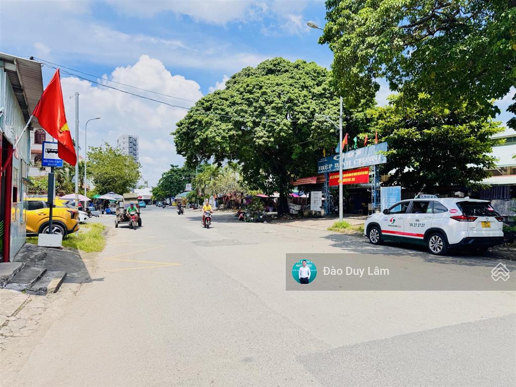 Đất mặt tiền kinh doanh trục chính 25  ngay chợ hiệp bình chánh  gần giga mall phạm văn đồng
