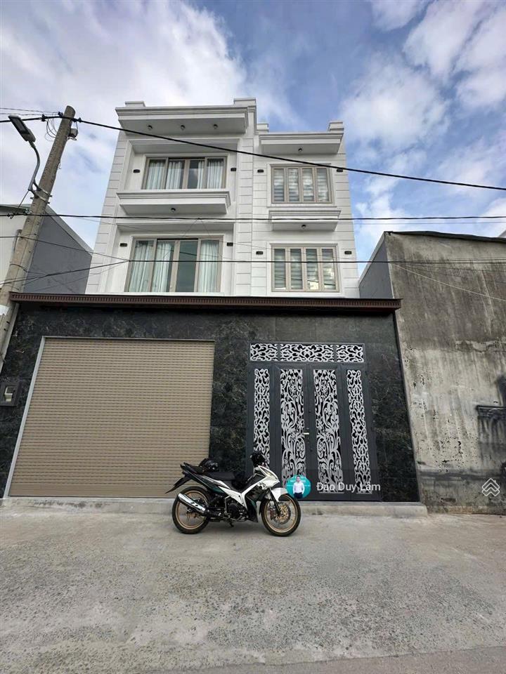 Biệt thự mini đối diện giga mall  đường thông trục đường b, chợ hiệp bình  xây mới 3 tầng + st