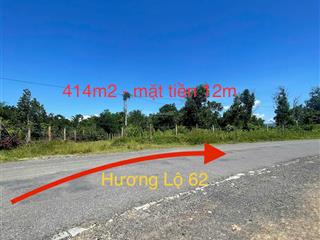 Bán lô đất 2 mặt tiền hl62 sông cầu, cách kcn 800m. dt 414m2 giá 1,75 tỷ