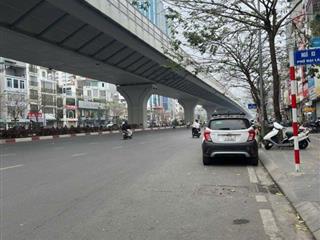 Nhà mặt phố Minh Khai ngay Chợ Mơ DT 120m vỉa hè rộng, kinh doanh tấp nập 