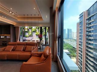 Cho thuê penthouse đẳng cấp, riêng tư tại the river thủ thiêm  210m2 3pn + có sân vườn