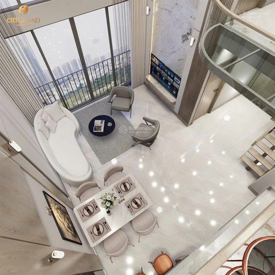 Cần bán căn góc duplex citi grand, trần cao 5,4m, view landmark 81, q1, hỗ trợ vay ngân hàng
