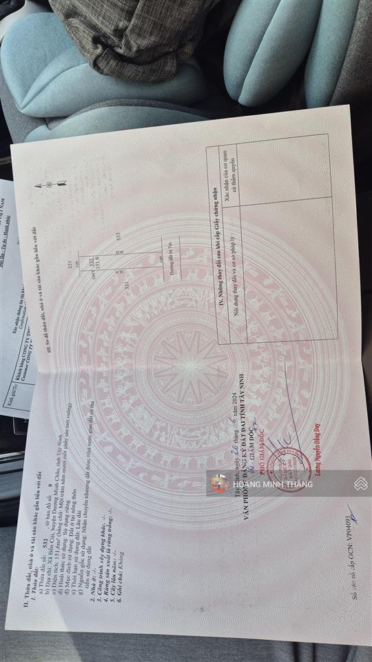 Đất để lâu cần việc bán lỗ 1 cặp 5x30 full thổ cư bến củi tây ninh