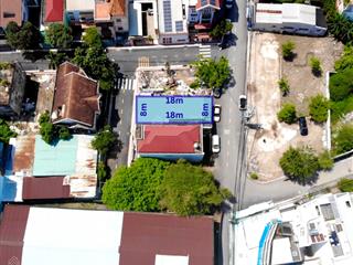 Lô đất 2 mt 147m2, 8x18. hiệp bình chánh, cách gigamall chỉ vài phút di chuyển.