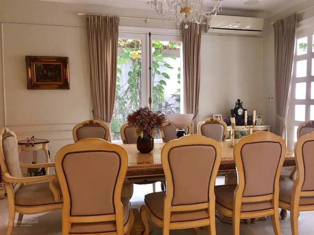 Villa p. thảo điền chỉ 82 tỷ. khu compound nguyễn văn hưởng, kế gần với xuân thủy. dt 11x22m