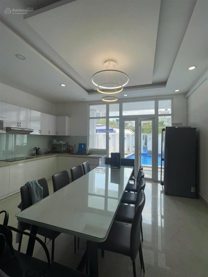 Chỉ 38 tỷ. nhà mặt tiền. kế xuân thủy, cụm nguyễn bá huân. dt(7.5x25m). 4 tầng + hồ bơi.