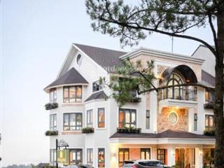 Bán biệt thự nghỉ dưỡng 1200m2 sương ánh nguyệt, đà lạt, view trực diện hồ xuân hương