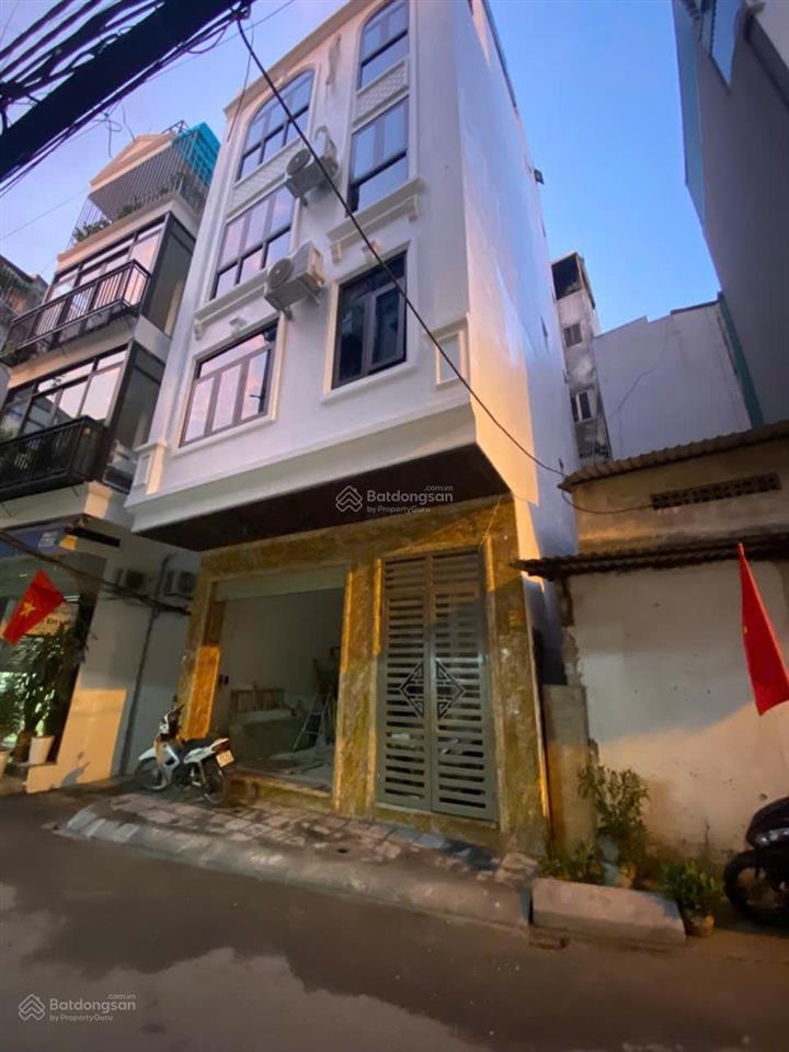 Bán nhà đống đa 55m² thang máy, ngõ thông, ôtô tránh, vỉa hè kinh doanh, lô góc, nở hậu, view hồ