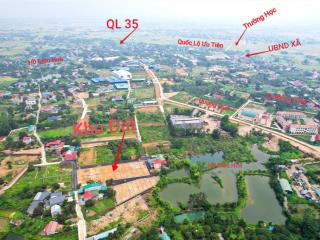 Bên em bán đất nền 33 lô hoa hậu. dt từ 100m²/lô. mặt tiền rộng