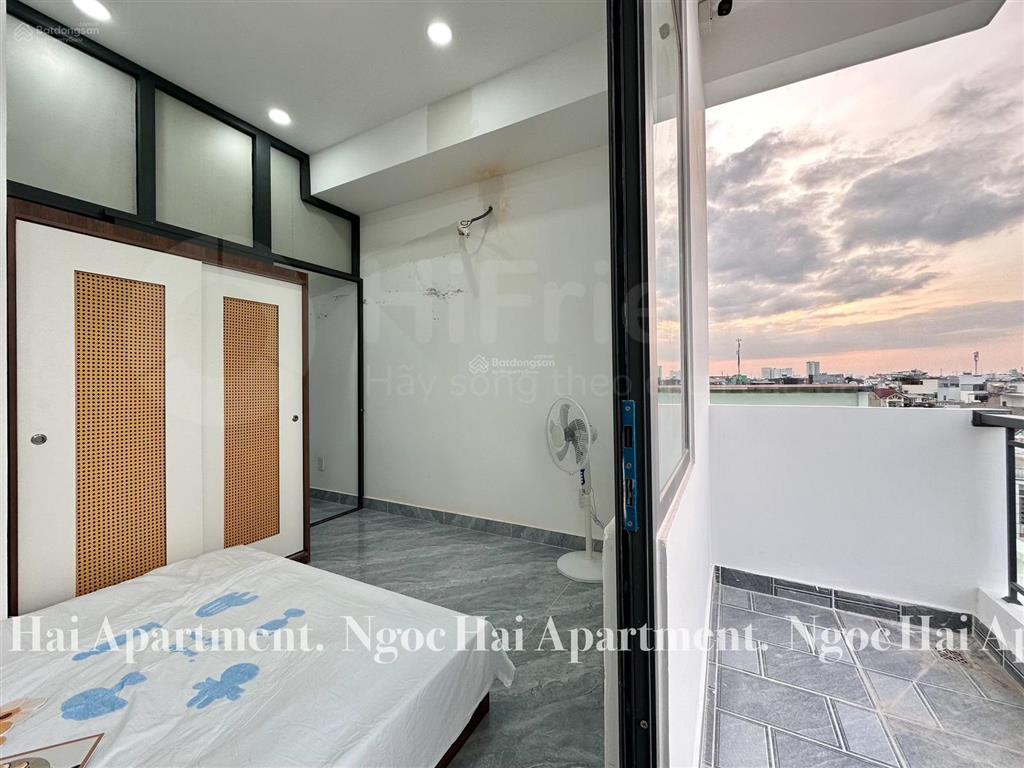 Cho thuê căn hộ 1 phòng ngủ banconl tách bếp full nội thất mới 100% ngay vườn lài, q12