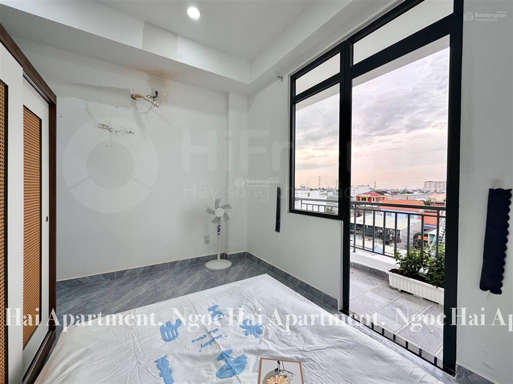 Cho thuê căn hộ 1 phòng ngủ banconl tách bếp full nội thất mới 100% ngay vườn lài, q12