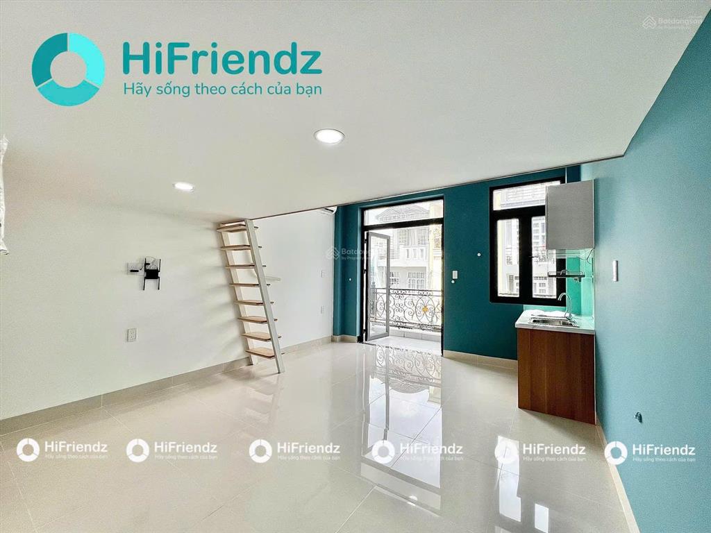 Cho thuê căn hộ bancong full nội thất mới 100% gần ngã tư ga, tô ngọc vân