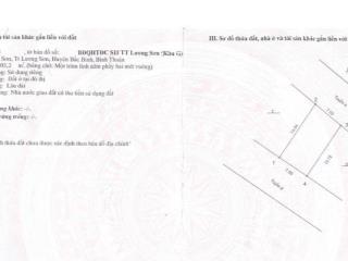Cơ hội sở hữu đất giá tốt tại lương sơn, bình thuận