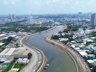 Gvp15 chỉ hơn 5 tỷ  ôtô đỗ cửa  view sông vàm thuật  4 tầng  ngang 4,9m  44m2