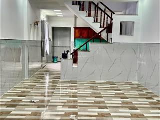 Bán nhà trệt lầu góc 2 mặt tiền hẻm 5m thông ht35, q12