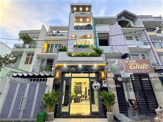 Siêu phẩm 4 lầu mặt tiền đường số khu cư xá ngân hàng  q7  có thang máy