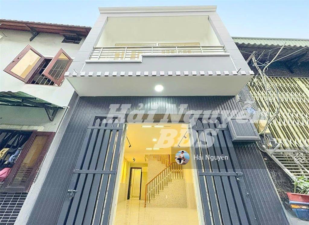 Nhà mới đẹp 1 lầu hẻm 391 huỳnh tấn phát p. tân thuận đông q7