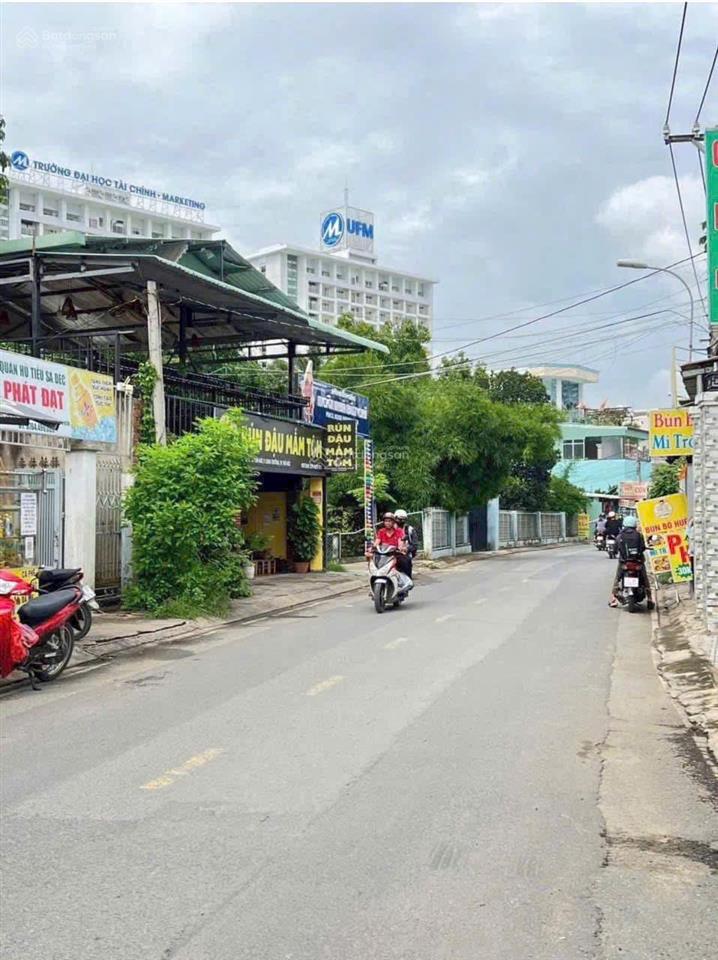 Mặt tiền võ văn hát q9 đối diện đh marketing 78m 6,2tỷ thuận tiện kinh doanh, đầu tư. 0962 781 ***