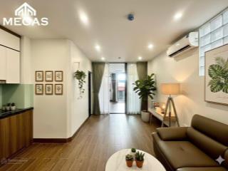 Căn hộ 1 ngủ 1 khách 65m2 siêu mới  full nội thất, ban công  gần vincom trần duy hưng, bigc