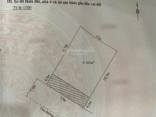 Bán 425m đất biệt thự lô 16d đường lê hồng phong quận hải an