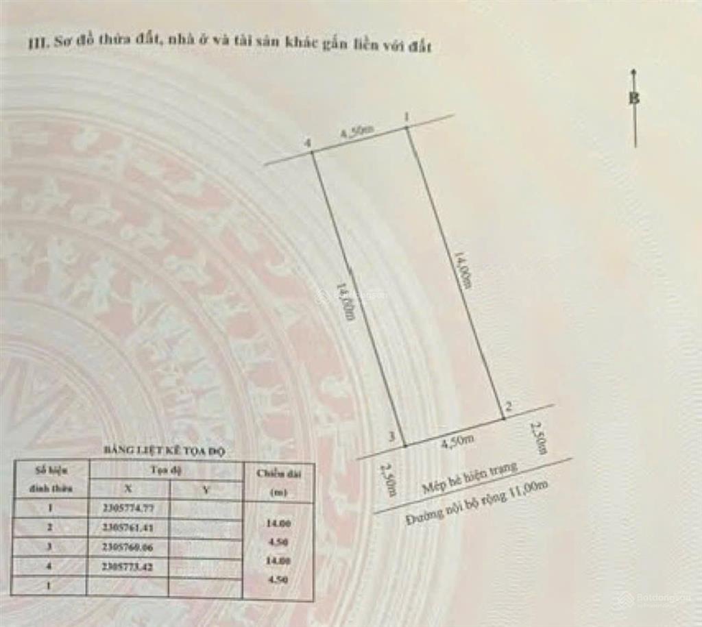 Bán lô đất hướng đông nam tại tđc cây đa quận ngô quyền
