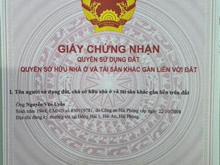 Lô biệt thự đồng bồ mặt đường đôi rộng 40m duy nhất
