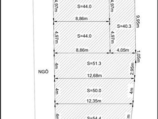 Bán đất chia lô xây kinh doanh thư trung  văn cao gần 300m