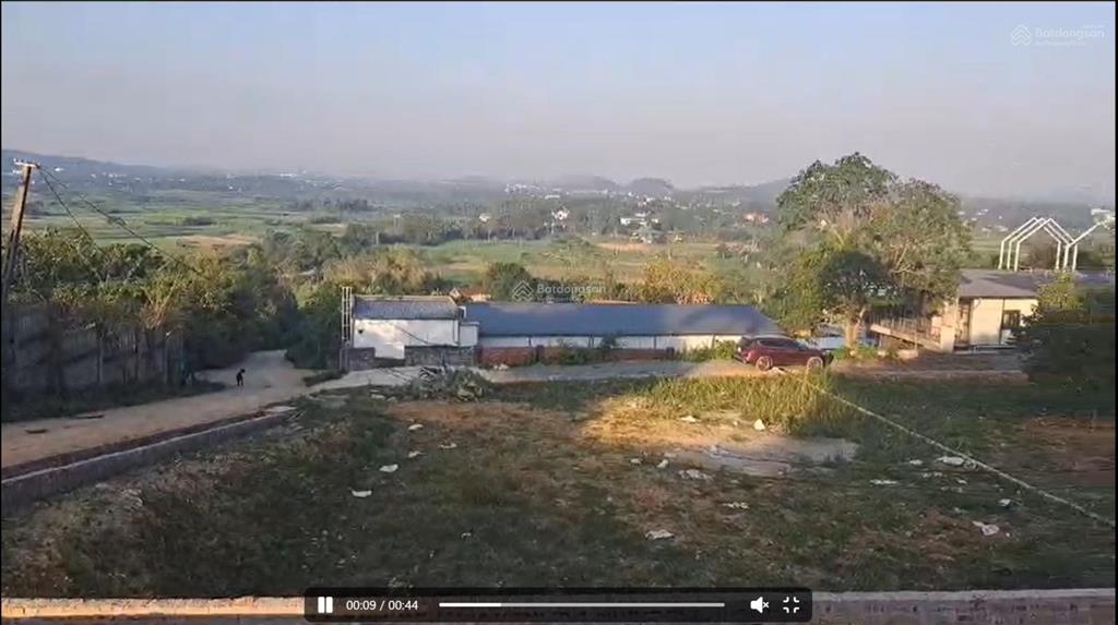 Bán đất nghỉ dưỡng view núi gần khu du lịch ba vì