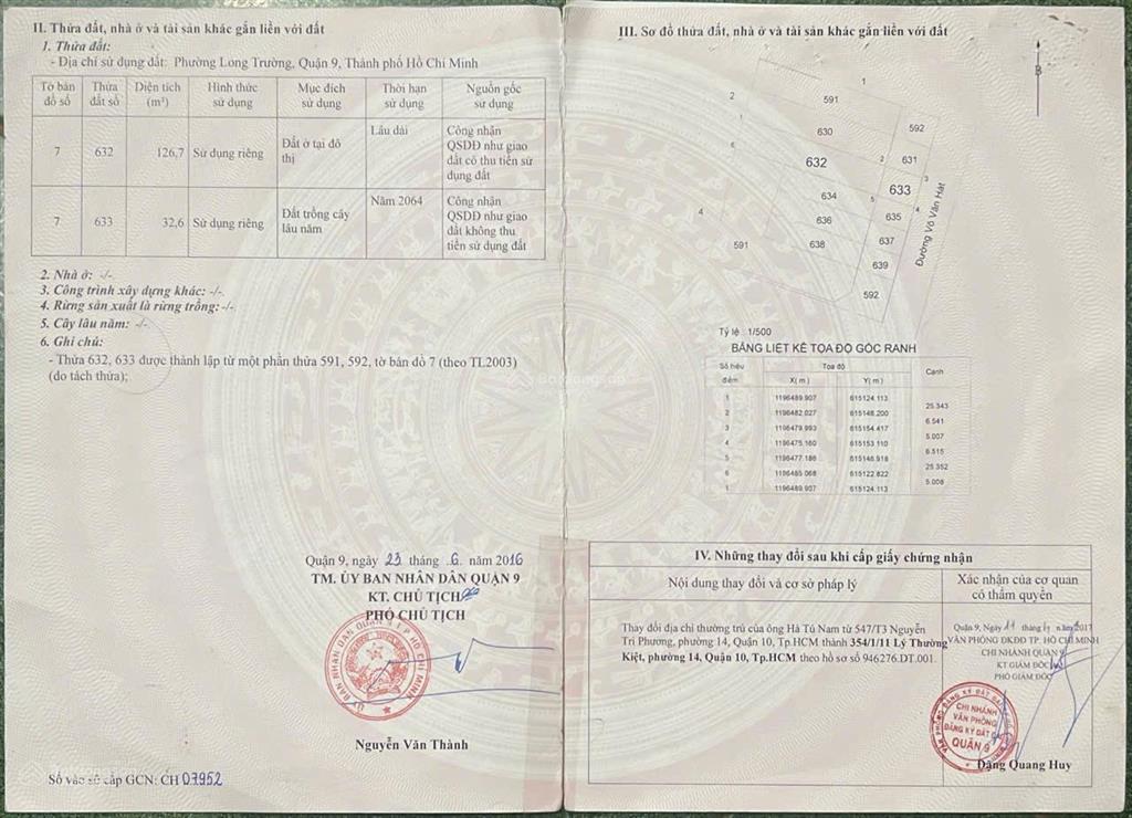 Đất mặt tiền võ văn hát, 160m2 chỉ 20 tỷ