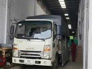 Cho thuê nhà xưởng 260m2 mặt tiền quốc lộ 1a, q12  dt 4,5x58m điện 3pha