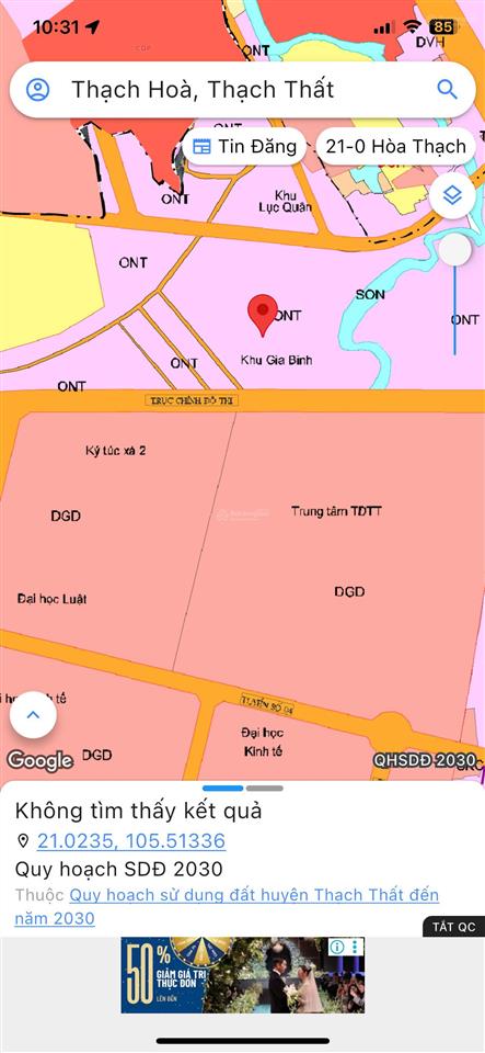 Cơ hội sở hữu lô đất 110m2 tại thôn 5 xã hòa lạc, tp vệ tinh hòa lạc, hn