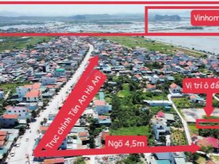 Bán ô đất khu phố bùi xá, tân an, hà an, quảng yên gần trục chính tỉnh lộ 331b, gần dự án vinhomes