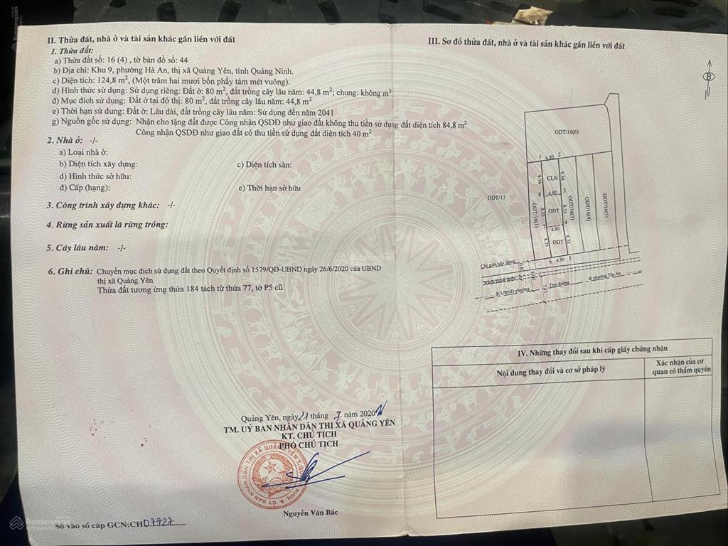 Đất mặt đường chính khu 9 hà an trục thông vinhomes hạ long xanh