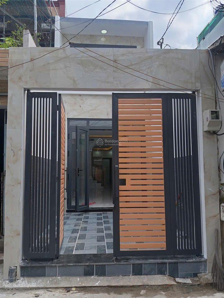 Mặt tiền lê lợi trung chánh  nhà mới hoàn toàn đúc kiên cố 1 trệt 1 lầu  giá 4.28 tỷ