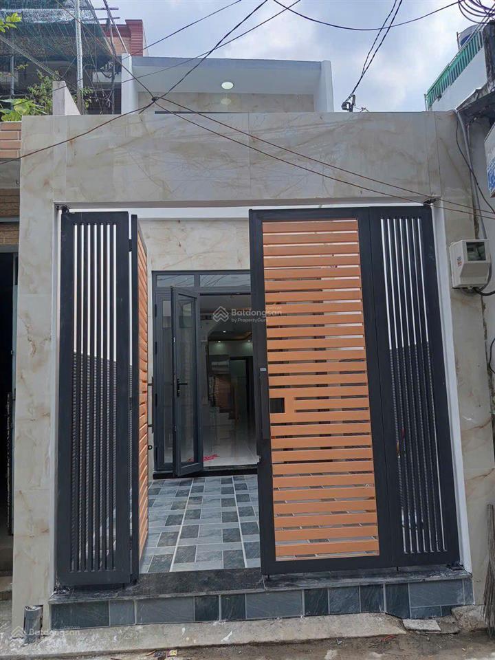 Mặt tiền lê lợi trung chánh  nhà mới hoàn toàn đúc kiên cố 1 trệt 1 lầu  giá 4.28 tỷ