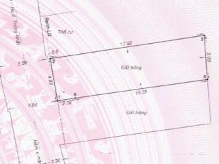 Đất đẹp vuông vức 5x19 thống nhất  hẻm ô tô 6m thông gần lotte nguyễn văn lượng sổ riêng