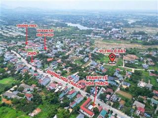 Đầu tư đất nền sinh lời bền vững tại hòa thạch chỉ từ 2,6 tỷ/lô (100m)