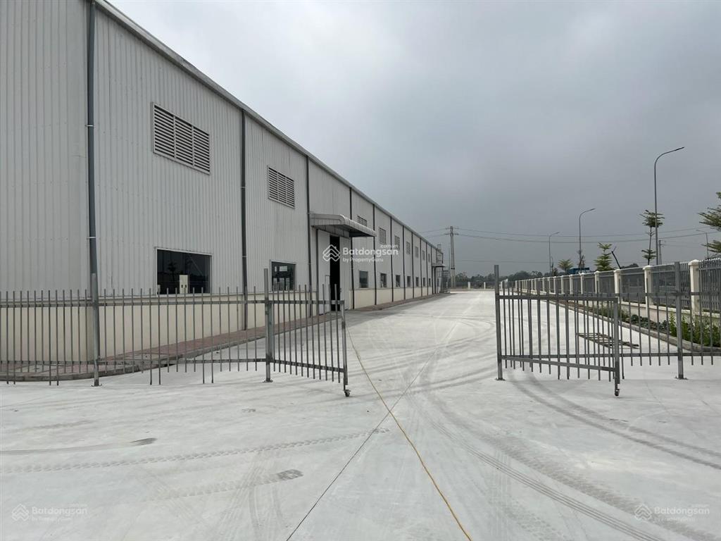 Kho xưởng kcn trung hà. mới 100%, 15000m2, pccc tự động, fdi/epe, miễn thuế, 60k/th/m2