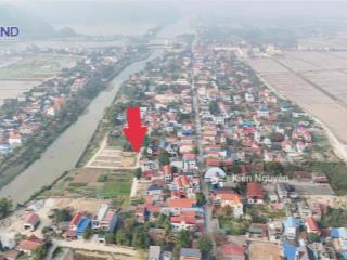 Gần sông hồ tụ thủy sinh tài, phong thủy cực tốt  đất 83.3m2 giữa lòng phố, giá chỉ 1.25 tỷ