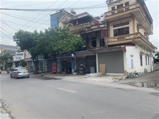 Bán đất tặng nhà 2 tầng mặt phố, 110m2. sử dụng 115m2. tiên dược, sóc sơn