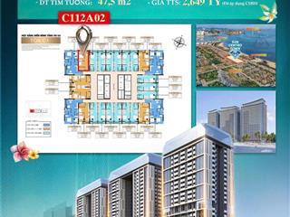 Bán căn hộ chung cư tại sun centro town, 76 triệu / m2, 34 m2, giá ưu đãi