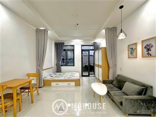 Căn hộ studio full nội thất ban công gần aeon tân phú  chợ tân hương  lê thúc hoạch