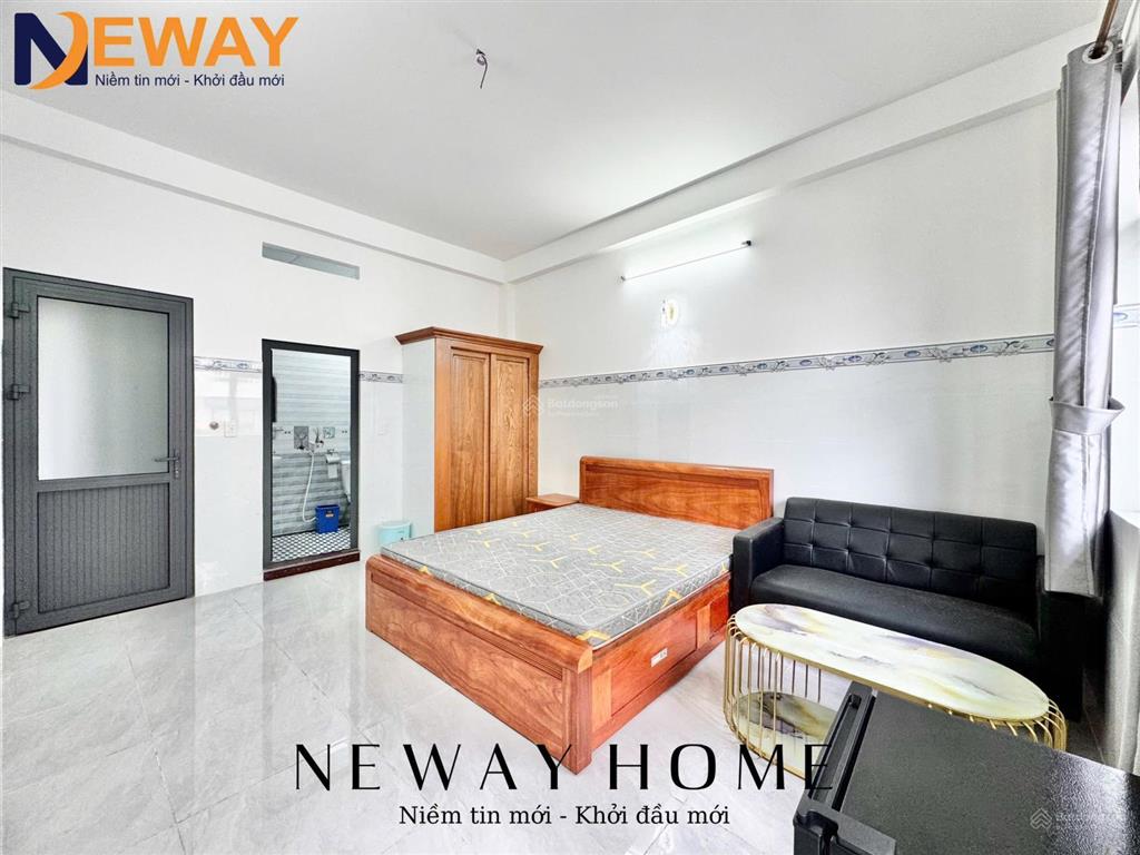 Cho thuê căn hộ mini full nội thất ban công ngay gần bà hom quận 6  phú lâm  tân hoà đông