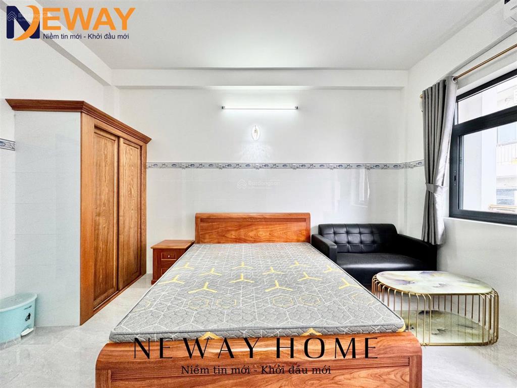 Cho thuê căn hộ mini full nội thất ban công ngay gần bà hom quận 6  phú lâm  tân hoà đông