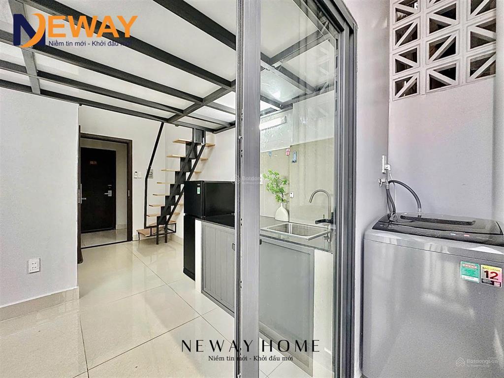 Cho thuê căn hộ ban công full nội thất ngay gần aeon bình tân  tỉnh lộ 10