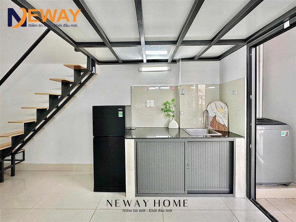 Cho thuê căn hộ ban công full nội thất ngay gần aeon bình tân  tỉnh lộ 10