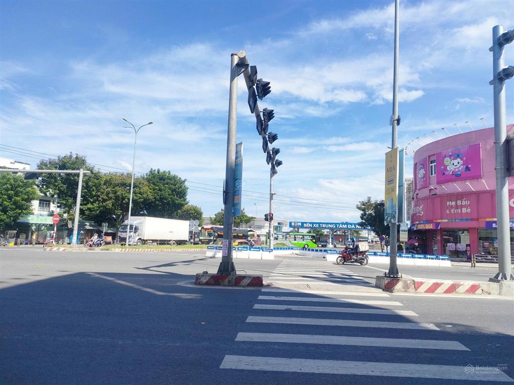 (cặp vip) 232m2 ngang 10m đất mt nguyễn thái bình sát bến xe tt | khu kinh doanh liên chiểu