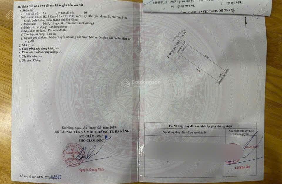 [ duy nhất ] 180m đất ngang 10 mt hoàng trung thông | đường 10,5m hòa minh  tt liên chiểu