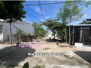 [ bán nhanh ] 90m đất k 64 trần đình tri gần biển | 2t690  hoà minh .