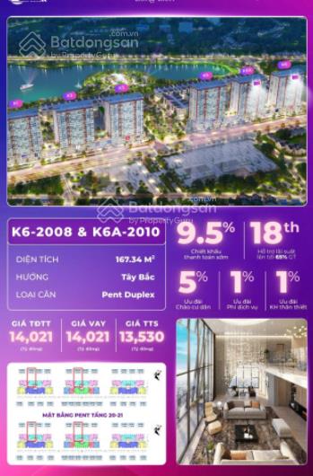 Penthouse duplex khai sơn city, thượng thanh, long biên